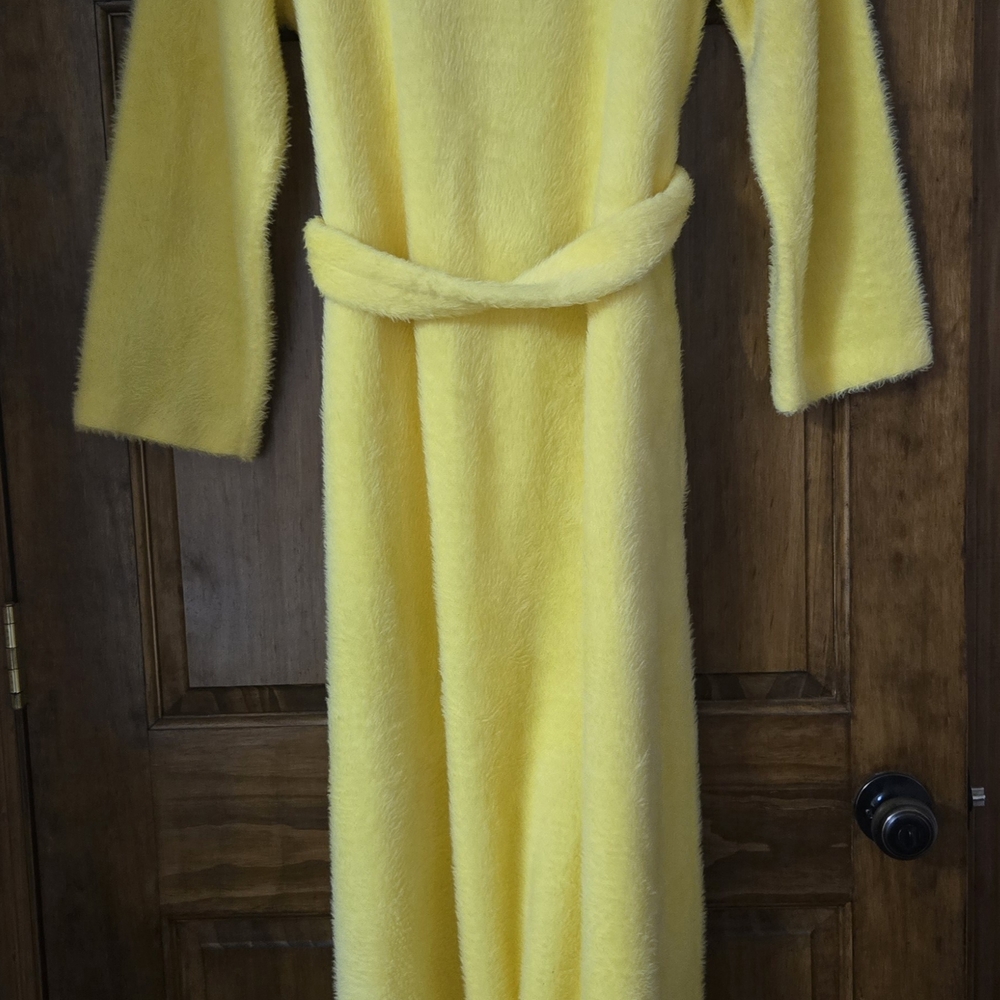 Sears Yellow Plush Robe